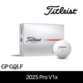 타이틀리스트 2025 PRO V1X 더즌 골프공 4피스