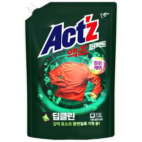 액츠 퍼펙트 딥클린 액상세제 리필