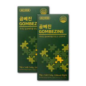 [정품]+1일1포섭취+ 곰보배추혼합추출액 함유 아르채움 곰베진 베리맛 1개월분 곰보배추진액스틱