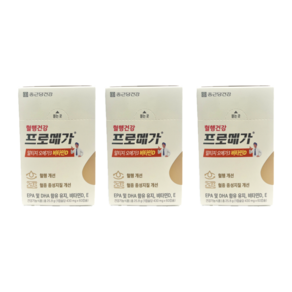 종근당건강 프로메가 알티지 오메가3 듀얼 520mg 60캡슐 3박스