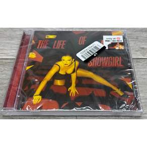(수입CD) Taylor Swift The Life of a Showgirl: It's Frightening Edition CD + Poster SEALED
