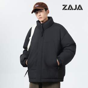 ZAJA 남성 빅사이즈 패딩 점퍼 루즈핏 하이넥 도톰한 겨울 보온 캐주얼