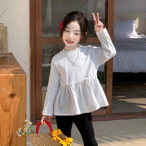 예약발송 엘렌 플레어 셔링 티셔츠 R16659