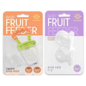 그로미미 유아용과즙망2p(1단계+2단계)-2개/스위트 과즙듀오팩