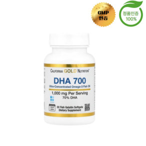 CGN DHA 700 오메가3 1000mg 30정