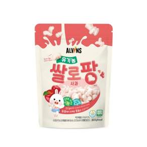 엘빈즈 유기농 쌀로팡 사과맛