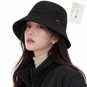 네파 퀄팅햇 누빔 패딩모자 데일리 여자 겨울모자 스트랩탈부착 (레이디세트 포함)