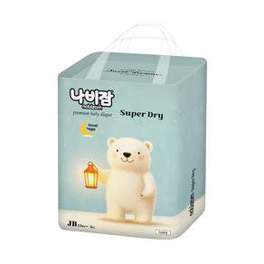 [체험팩] 나비잠 기저귀 슈퍼드라이 오버나이트 팬티 3장 샘플