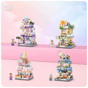 LOZ 나노블럭 미니블럭 조립블럭 동물 캐릭터 블럭장난감 피규어 만들기