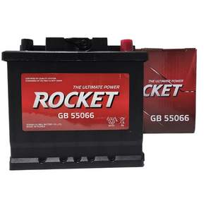 로케트 GB55066 자동차배터리 (GB54459호환) K3 코나EV보조용 베뉴 니로EV보조용 스파크LPG 티볼리가솔린 조에EV보조용 밧데리 DIN타입 50Ah 배터리