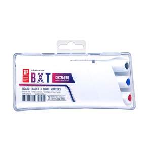 라인플러스 마그네틱 BXT(보드마카3종+지우개)