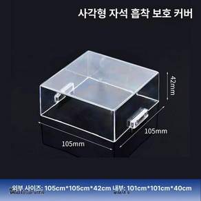 투명 버튼커버 스위치 덮개 비상정지버튼 원형 방수 원형 36x20mm