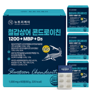뉴트리케이 C6S 6형 뮤코다당단백 철갑상어 연골 콘드로이친 1200 MBP 식약청인증 HACCP