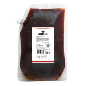 정성담은푸드 남녀노소 모두 좋아하는 바베큐향 바베큐소스 2kg 순한맛