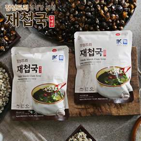 정성드리 국내산 재첩국