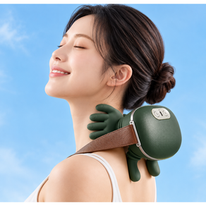 JOY라이프픽 휴대용 목어깨 손마사지기