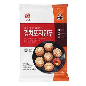 사조 김치 포자만두 30gx6개입