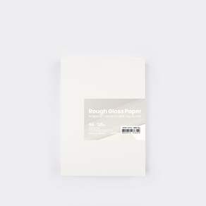 PaperPhant 하이퀄리티 용지 러프그로스지(Rough Gloss paper) 내츄럴