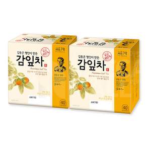 쌍계명차 김동곤 명인이 만든 감잎차
