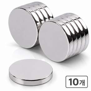 로로포우 네오디움 자석 초강력 붙이는 원형 30mm x 2mm