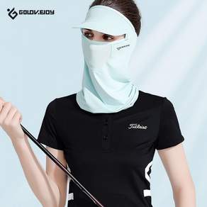 키와이 정품 GOLOV.EJOY 쿨링 캡바라클라바 자외선차단 골프 모자 바라클라바 일체형