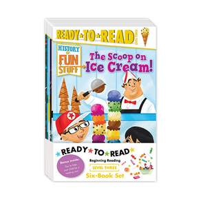 Ready To Read 3단계 : History of Fun Stuff Go! 6종 리더스 Set (Paperback 음원없음) 9781481489751 2441500