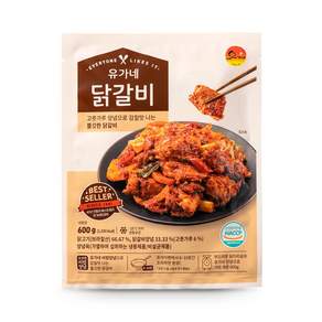 유가네 닭갈비 600g x 5팩