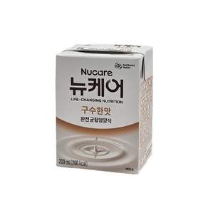 뉴케어 구수한맛 30팩 검은깨맛 30팩 200ml 빨대형 부모님 노인 영양식 유동식 식사대용 환자식 건강선물