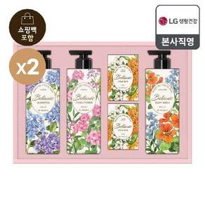 LG생활건강 보타닉 퍼퓸컬렉션 멀티케어선물세트 + 쇼핑벡
