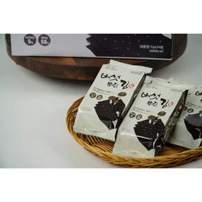 버섯 김 버섯 뿌린 김애 도시락김 5gx24봉 1박스 [원산지:국산(경상북도 문경시)]
