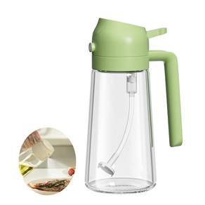 오일 스프레이 용기 소스병 참기름병(스프레이타입+붓는 타입)주방 용품470ml