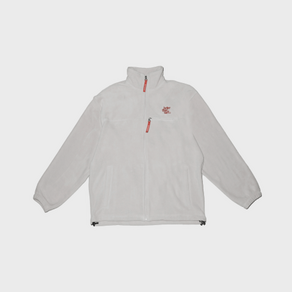 BETTER THAN SURF LOGO FLEECE JACKET - GREY 로고 플리스 자켓 - 그레이