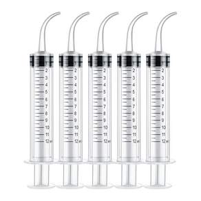 슈슈펫 소동물 커브형 피딩용 주사기 12ml 13.5cm x 2.5cm