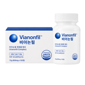 [공식] 비아논필 4개월분 Vianonfil complex 남성 활력 정품