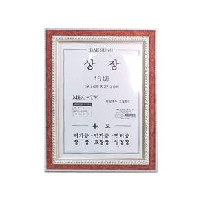 SE 대성 파스텔 A 상장 액자 16절 랜덤발송