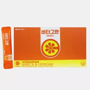비타그란 120포 레몬맛 비타민C 쇼핑백포함