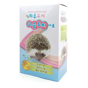 도치퀸 하루두끼 고슴도치 전용사료 리필용, 900g, 1개