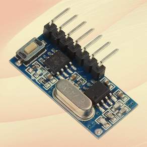 5pcs RX480-E 433mhz 슈퍼 헤테로 다인 수신기 모듈 팩 1527 학습 코드 디코딩 무선 수신 모듈