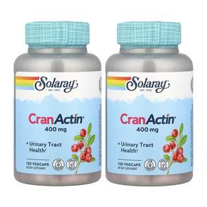 솔라레이 CranActin 요로 건강 400mg 120베지캡슐