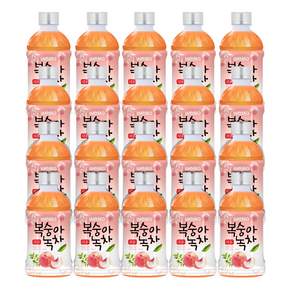 웰그린 스위츠 복숭아녹차