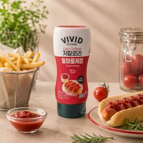 비비드키친 저칼로리 토마토케찹