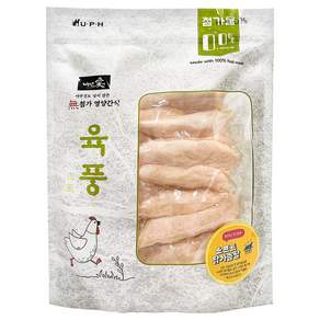 백년애 육풍 무첨가 강아지 간식 훈제 치킨통바 780g