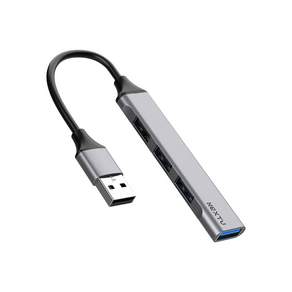넥스트유 4포트 유볼그 USB 3.0 멀티포트 USB 허브 744UH