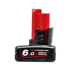 밀워키 배터리 12V 6.0ah M12B6 고용량 드릴 그라인더 밧데리