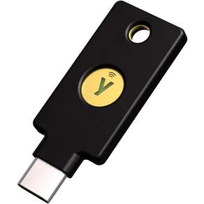 유비코 - 키 NFC 기본 호환성 다중 인증MFA USB-A 또는 NFC를 통해 연결 FIDO 인증