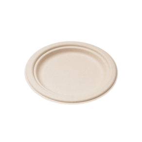 친환경 일회용 원형 접시 18cm
