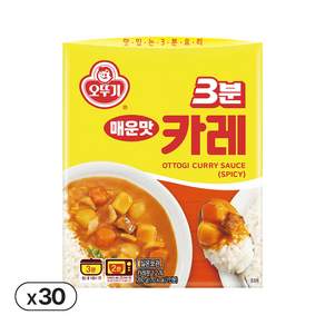오뚜기 3분 카레 매운맛