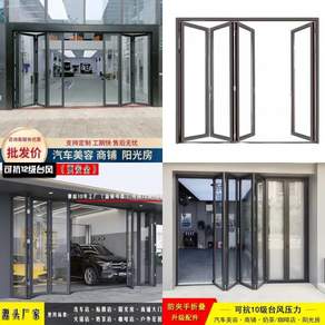PVC 접이식 슬라이딩 도어 블라인드 파티션 에어컨 룸 디바이더 커튼 거실 발코니용 간단한 인비저블
