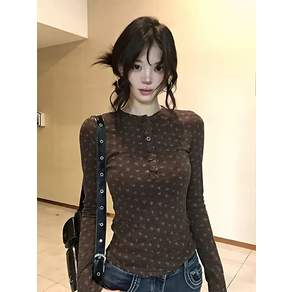 COSYEVNO 오버핏 긴팔 티셔츠 여성 상의 겨울용 여성 긴팔 여자 기본 긴팔티 XY-18