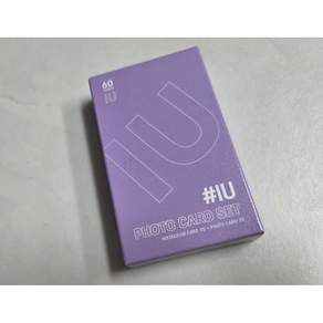아이유 굿즈 IU 60장 스페셜 포토카드 세트